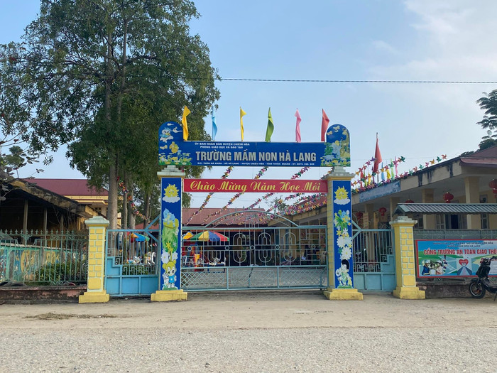 Trường Mầm non Hạ Lang nơi xảy ra sự việc. Ảnh: CTV Trường Mầm non Hạ Lang nơi xảy ra sự việc. Ảnh: CTV