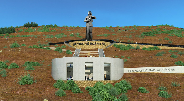 Biểu tượng chính của khu tưởng niệm là tượng Người Mẹ bằng đá granite, một tay giơ ngọn đèn bão lên trước ngực như thể mẹ đứng đó bất kể ngày đêm soi đèn cho những người con thấy đường về... Biểu tượng chính của khu tưởng niệm là tượng Người Mẹ bằng đá granite, một tay giơ ngọn đèn bão lên trước ngực như thể mẹ đứng đó bất kể ngày đêm soi đèn cho những người con thấy đường về...