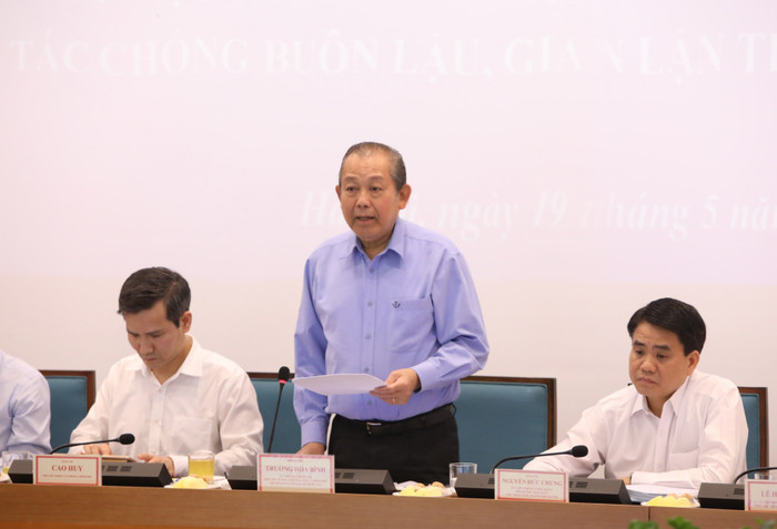 Phó Thủ tướng Thường trực phát biểu. Ảnh: VGP Phó Thủ tướng Thường trực phát biểu. Ảnh: VGP