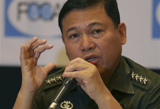 Tổng Tham mưu trưởng Quân đội Philippines Bautista. Tổng Tham mưu trưởng Quân đội Philippines Bautista.