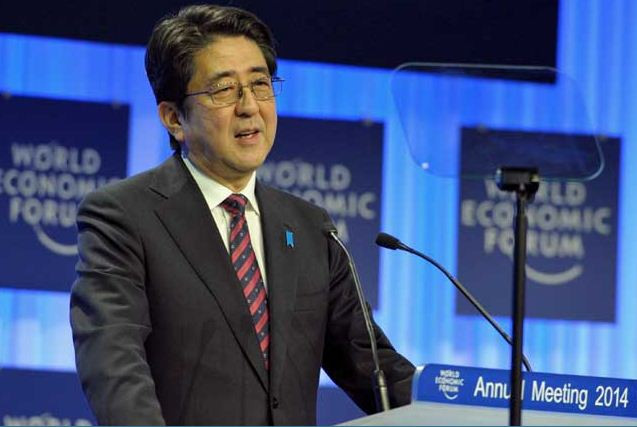 Thủ tướng Nhật Bản Shinzo Abe. Thủ tướng Nhật Bản Shinzo Abe.