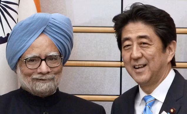 Thủ tướng Ấn Độ và Thủ tướng Nhật Bản, hình minh họa.