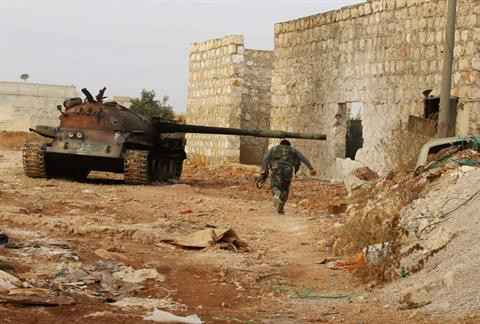 Xe tăng lực lượng Quân đội Syria Tự do, phe phái lớn nhất trong nhóm nổi dậy Syria tại Aleppo. Hình minh họa. Xe tăng lực lượng Quân đội Syria Tự do, phe phái lớn nhất trong nhóm nổi dậy Syria tại Aleppo. Hình minh họa.