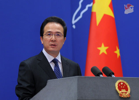 Hồng Lỗi, người phát ngôn Bộ Ngoại giao Trung Quốc.