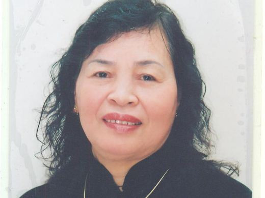 Di ảnh bà Phạm Thị Hồng Thái, phu nhân quá cố của Tiến sĩ Trần Công Trục. Ảnh do gia đình cung cấp.