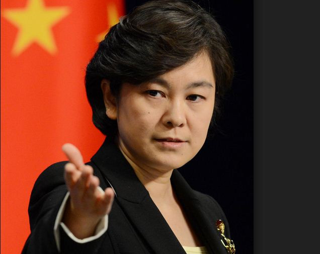 Hoa Xuân Oánh, người phát ngôn Bộ Ngoại giao Trung Quốc nhiều lần rêu rao về cái gọi là "chủ quyền" của Trung Quốc ở Biển Đông, hình minh họa. Hoa Xuân Oánh, người phát ngôn Bộ Ngoại giao Trung Quốc nhiều lần rêu rao về cái gọi là "chủ quyền" của Trung Quốc ở Biển Đông, hình minh họa.