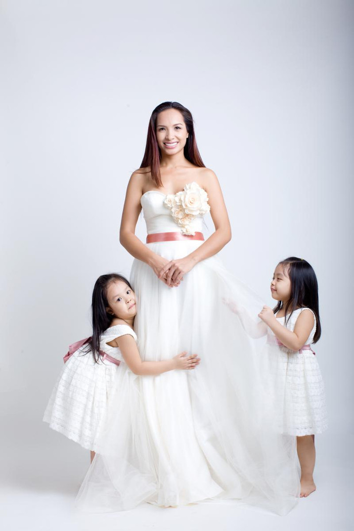 Một không gian chỉ toàn một màu trắng tinh khiết…