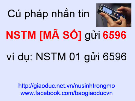 Cước phí: 5000đ/1 tin nhắn Cước phí: 5000đ/1 tin nhắn