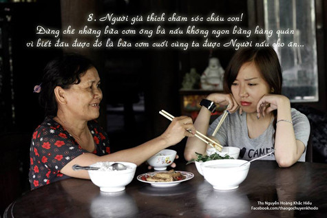 Ngay sau khi xuất hiện, bộ ảnh "Ông bà oi" nhanh chóng được các thành viên chia sẻ với tốc độ chóng mặt Ngay sau khi xuất hiện, bộ ảnh "Ông bà oi" nhanh chóng được các thành viên chia sẻ với tốc độ chóng mặt