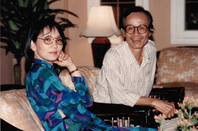 Trịnh Công Sơn và Dao Ánh trong một lần tái ngộ