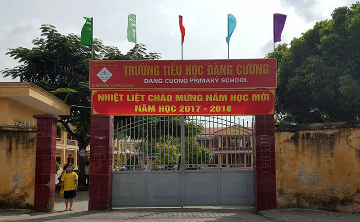 Trường tiểu học Đặng Cương nơi xảy ra nhiều chuyện lùm xùm không đáng có (Ảnh Kinhtedothi) Trường tiểu học Đặng Cương nơi xảy ra nhiều chuyện lùm xùm không đáng có (Ảnh Kinhtedothi)
