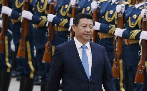 Ông Tập Cận Bình, Chủ tịch Quân ủy trung ương đảng Cộng sản Trung Quốc.