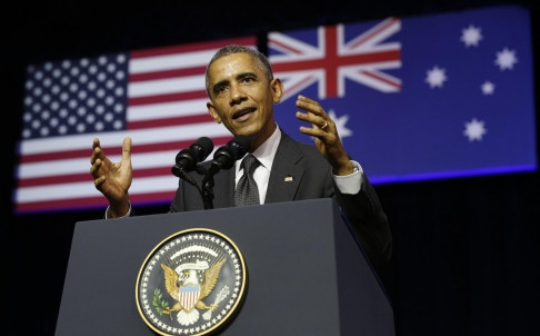 Tổng thống Mỹ Barack Obama. Tổng thống Mỹ Barack Obama.