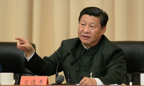 Ông Tập Cận Bình đang đẩy mạnh chiến dịch chống tham nhũng tại Trung Quốc. Ông Tập Cận Bình đang đẩy mạnh chiến dịch chống tham nhũng tại Trung Quốc.