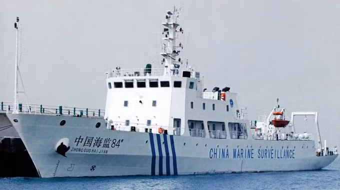 Tàu hải giám 84 của Trung Quốc - Ảnh: defesaaereanaval.com