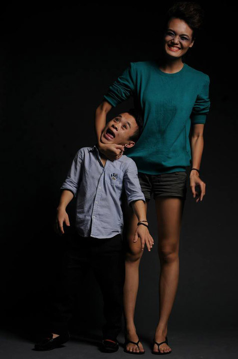 Những hình ảnh hài hước của Lê Thanh Thảo và Trần Xuân Tiến Những hình ảnh hài hước của Lê Thanh Thảo và Trần Xuân Tiến