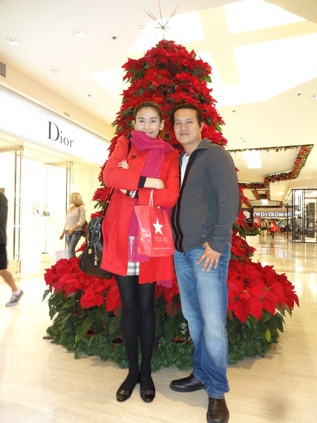 Siêu mẫu Hoàng Yến và ông bầu Minh Chánh