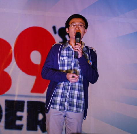 SV Nguyễn Trung Dũng gây ấn tượng với phần thi hùng biện tự tin, thuyết phục. SV Nguyễn Trung Dũng gây ấn tượng với phần thi hùng biện tự tin, thuyết phục.