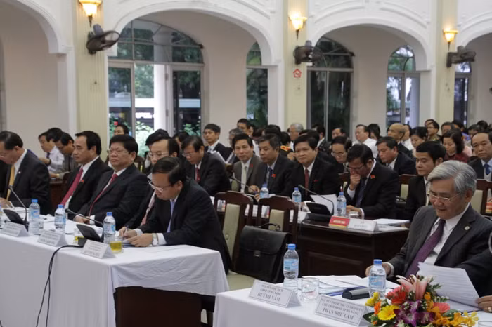 Các đại biểu tham dự kỳ họp. Ảnh Thùy Linh Các đại biểu tham dự kỳ họp. Ảnh Thùy Linh