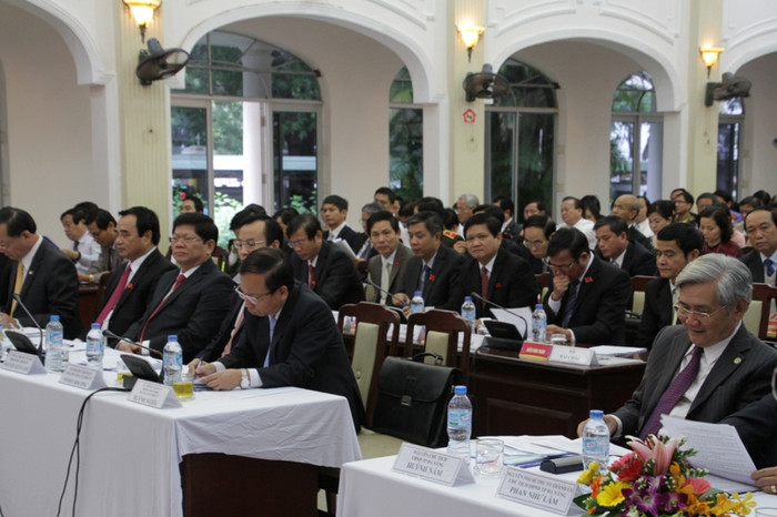 Các đại biểu tham dự kỳ họp. Ảnh Thùy Linh Các đại biểu tham dự kỳ họp. Ảnh Thùy Linh