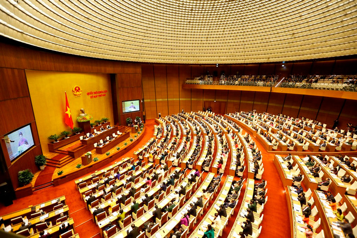 Kỳ họp thứ 6 đang diễn ra. Ảnh: Quochoi.vn Kỳ họp thứ 6 đang diễn ra. Ảnh: Quochoi.vn