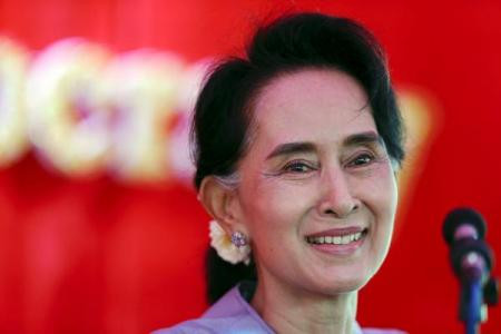 Bà Aung San Suu Kyi, ảnh: Sudinfo.be Bà Aung San Suu Kyi, ảnh: Sudinfo.be
