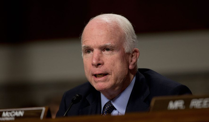 Thượng nghị sĩ John McCain, ảnh: AP. Thượng nghị sĩ John McCain, ảnh: AP.