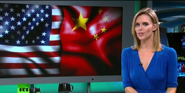 Người dẫn chương trình Cross Talk của đài Nga RT America, Erin Ade. Người dẫn chương trình Cross Talk của đài Nga RT America, Erin Ade.