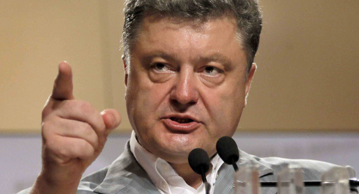 Tổng thống Ukraine Poroshenko, ảnh: Politico. Tổng thống Ukraine Poroshenko, ảnh: Politico.