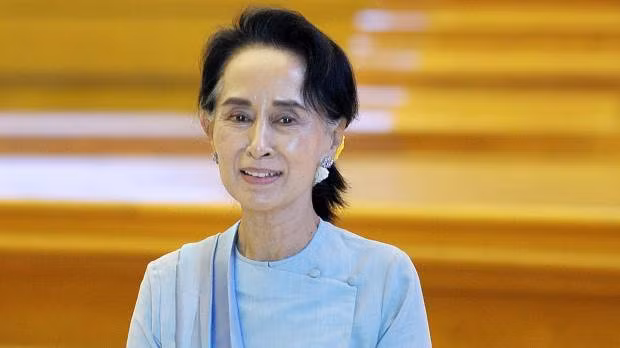 Bà Aung San Suu Kyi, ảnh: The Japan Times.