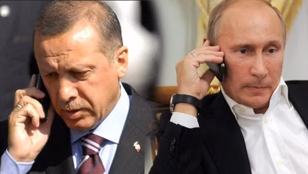 Tổng thống Thổ Nhĩ Kỳ Erdogan và Tổng thống Nga Putin. Ảnh: intizar.web.tr