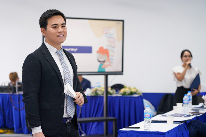 CEO True North School, thầy Danny Hwang luôn đặt nhân cách lên hàng đầu trong quá trình giáo dục học sinh.