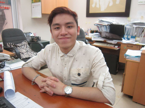 Nguyễn Quốc Anh, một trong số các em đi trại hè ở Brunei. Ảnh: Minh Huyền Nguyễn Quốc Anh, một trong số các em đi trại hè ở Brunei. Ảnh: Minh Huyền