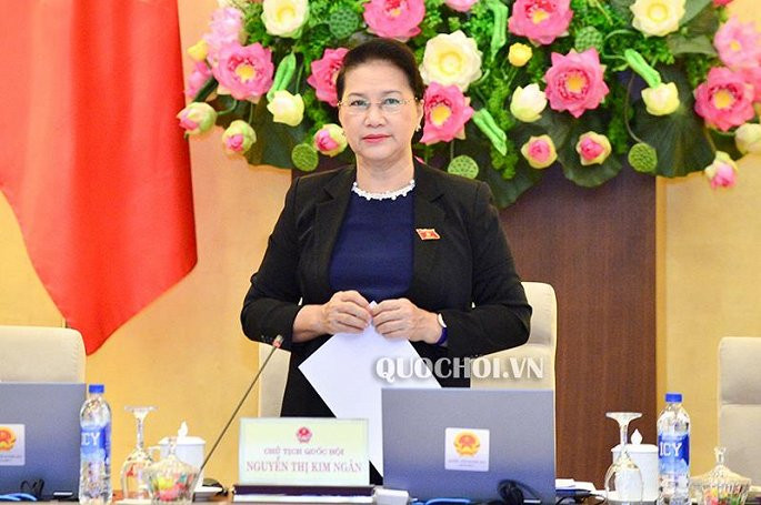 Chủ tịch Quốc hội Nguyễn Thị Kim Ngân. (Ảnh: Quochoi.vn) Chủ tịch Quốc hội Nguyễn Thị Kim Ngân. (Ảnh: Quochoi.vn)