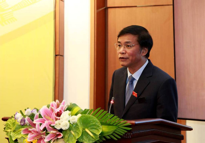 Ông Nguyễn Hạnh Phúc chủ trì cuộc họp báo. (Ảnh: Thắng Quang) Ông Nguyễn Hạnh Phúc chủ trì cuộc họp báo. (Ảnh: Thắng Quang)