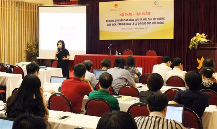 Vì đâu giáo viên....sợ tập huấn? ảnh 2 Vì đâu giáo viên....sợ tập huấn? ảnh 2