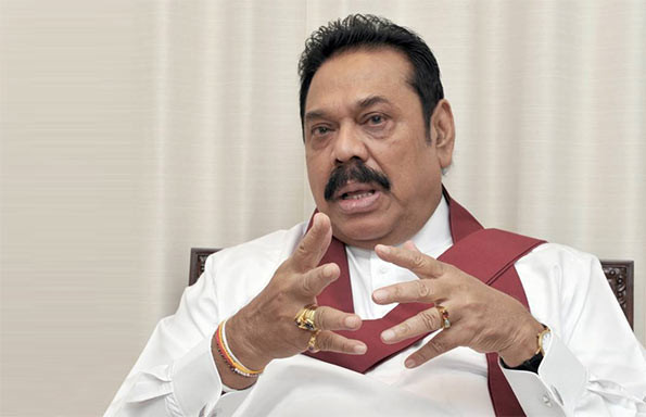 Ông Mahinda Rajapaksa. Ảnh: Onlanka News. Ông Mahinda Rajapaksa. Ảnh: Onlanka News.