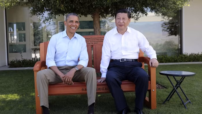 Cựu Tổng thống Barack Obama là một chính khách lịch thiệp có tài diễn thuyết cuốn hút, nhưng ông không phải đối thủ của Tập Cận Bình. Ảnh: SCMP.