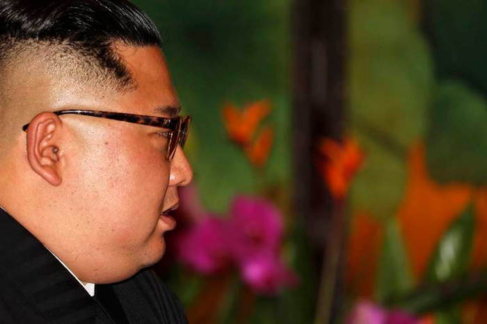 Ông Kim Jong-un trong buổi gặp Thủ tướng nước chủ nhà Lý Hiển Long tại Phủ Tổng thống Singapore. Ảnh: India Express. Ông Kim Jong-un trong buổi gặp Thủ tướng nước chủ nhà Lý Hiển Long tại Phủ Tổng thống Singapore. Ảnh: India Express.