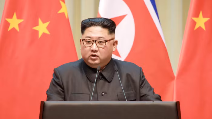 Ông Kim Jong-un trong chuyến thăm Trung Quốc lần đầu tiên, ảnh: KCNA / Reuters. Ông Kim Jong-un trong chuyến thăm Trung Quốc lần đầu tiên, ảnh: KCNA / Reuters.
