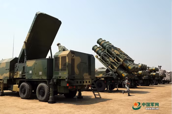 Tên lửa Trung Quốc, hình minh họa: Tân Hoa Xã.