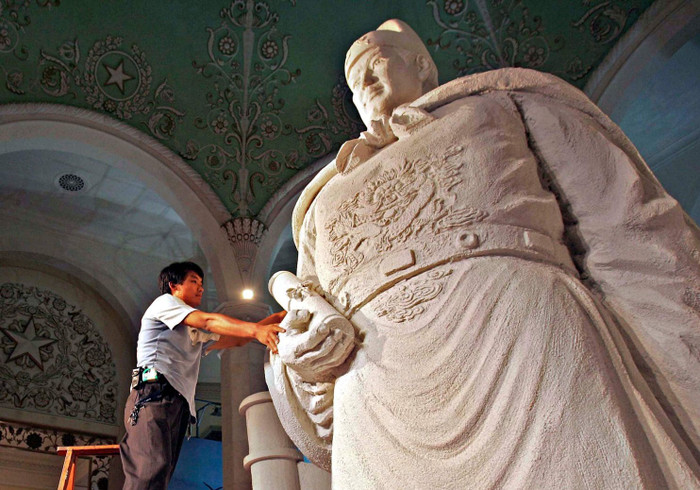 Đô đốc Trịnh Hòa nhà Minh được ông Tập Cận Bình xem như &quot;biểu tượng&quot; của Trung Quốc, là nguồn cảm hứng của sáng kiến &quot;Vành đai và Con đường&quot;, ảnh: The Washington Post.