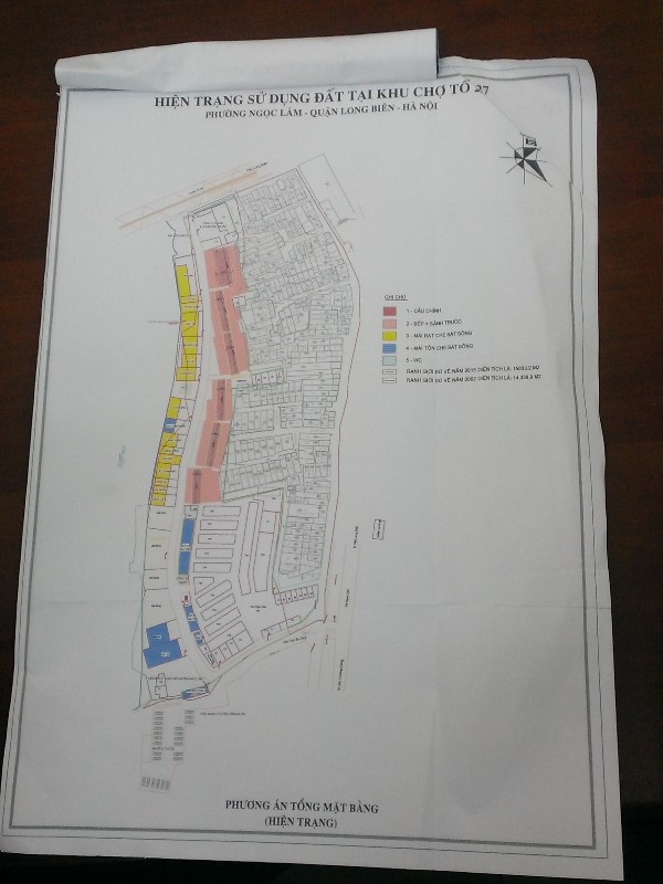 Sơ đồ hiện trạng 14.340m2 đất tại tổ 27 phường Ngọc Lâm, quận Long Biên, Hà Nội. Ảnh Trần Việt Sơ đồ hiện trạng 14.340m2 đất tại tổ 27 phường Ngọc Lâm, quận Long Biên, Hà Nội. Ảnh Trần Việt