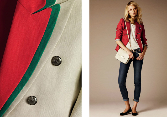 Kiểu mix đồ truyền thống jean, sơ mi và vest ngắn không bao giờ lỗi mốt, thêm chiếc túi xách nhỏ màu trắng và đôi giày búp bê bệt để bạn dễ dàng đi lại.