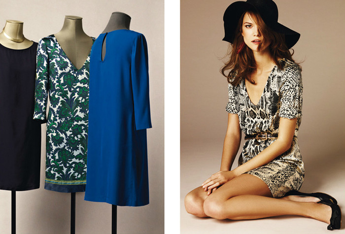 Những mẫu váy suông thoạt nhìn khá đơn giản và không thu hút bạn, nhưng khi mặc lên, những mẫu thiết kế này của Mango luôn cực thu hút và gợi cảm.