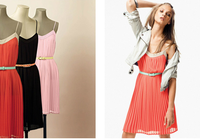 Đối với giới nữ, Mango đa dạng màu sắc, kích cỡ và chủng loại. Những bộ đầm được phân loại thành ba dòng Day, Cocktail & Party, Maxis.