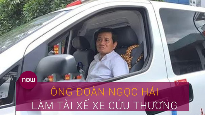 Ông Đoàn Ngọc Hải được người dân yêu quý chào đón ở mọi nơi ông tới. Ảnh: VTC now.
