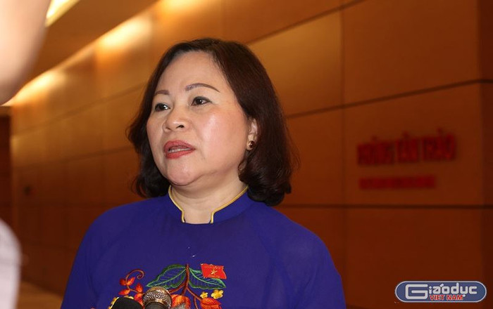 Đại biểu Ngô Thị Minh. Ảnh: Giaoduc.net.vn Đại biểu Ngô Thị Minh. Ảnh: Giaoduc.net.vn