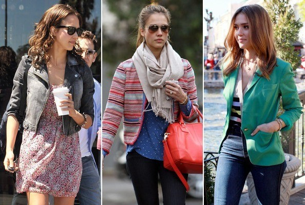 2. Diện áo vest lửng: Kiểu áo vest lửng khiến Jessica Alba trẻ trung và năng động khi xuất hiện trên phố, dù diện với váy hay quần jean đều rất đẹp. Hãy cùng xem cô nàng lựa chọn áo khoác ngắn chất liệu bò kết hợp váy voan, bộ đồ jeans giản dị với một chiếc áo khoác sắc màu hay áo vest blazer xanh bắt mắt thật hoàn hảo phải không nào. 2. Diện áo vest lửng: Kiểu áo vest lửng khiến Jessica Alba trẻ trung và năng động khi xuất hiện trên phố, dù diện với váy hay quần jean đều rất đẹp. Hãy cùng xem cô nàng lựa chọn áo khoác ngắn chất liệu bò kết hợp váy voan, bộ đồ jeans giản dị với một chiếc áo khoác sắc màu hay áo vest blazer xanh bắt mắt thật hoàn hảo phải không nào.