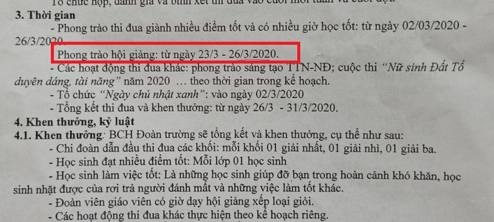 Khi học sinh đi học lại sau dịch, nên tạm dừng dự giờ tập thể ảnh 2 Khi học sinh đi học lại sau dịch, nên tạm dừng dự giờ tập thể ảnh 2
